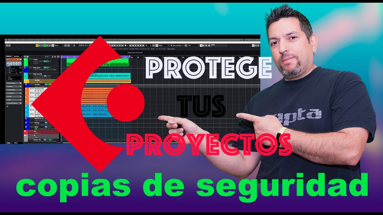 Asegura tus archivos de los proyectos en Cubase .Copia de seguridad.