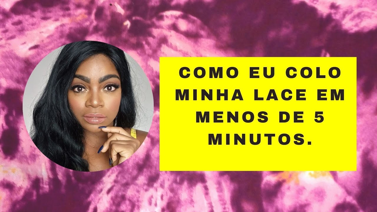 Como colar uma lace em menos de 5 minutos com Spray da Charming