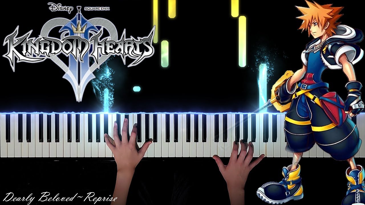 Dearly Beloved Reprise - Kingdom Hearts 2 - Piano Tutorial