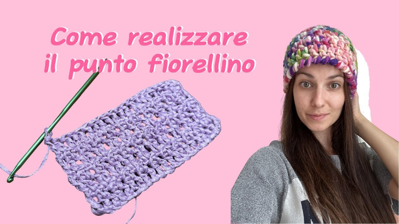 Tutorial Uncinetto: Come realizzare il punto fiorellino 🌷