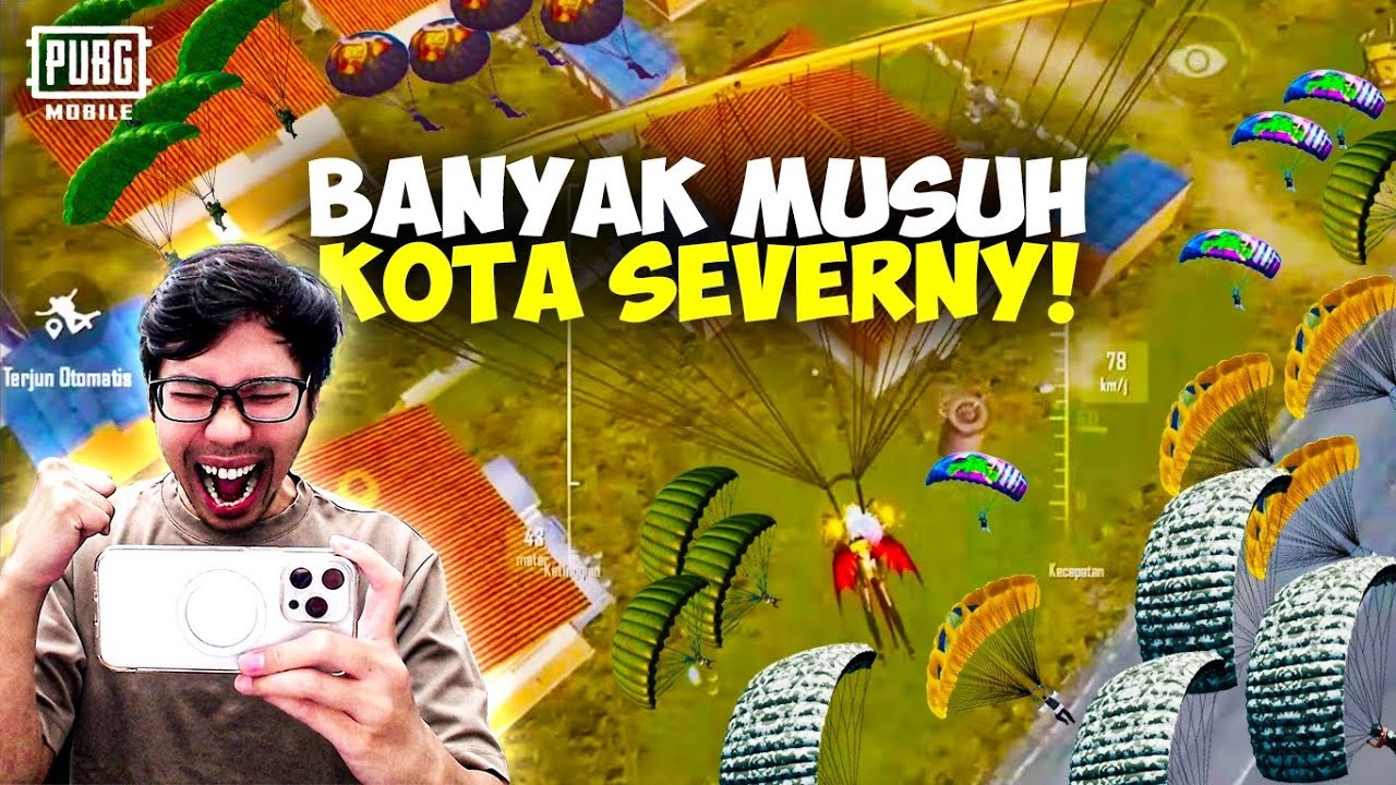 GA NYANGKA! BARU TURUN LANGSUNG KETEMU 30 ORANG! PENUH MUSUH! - PUBG MOBILE