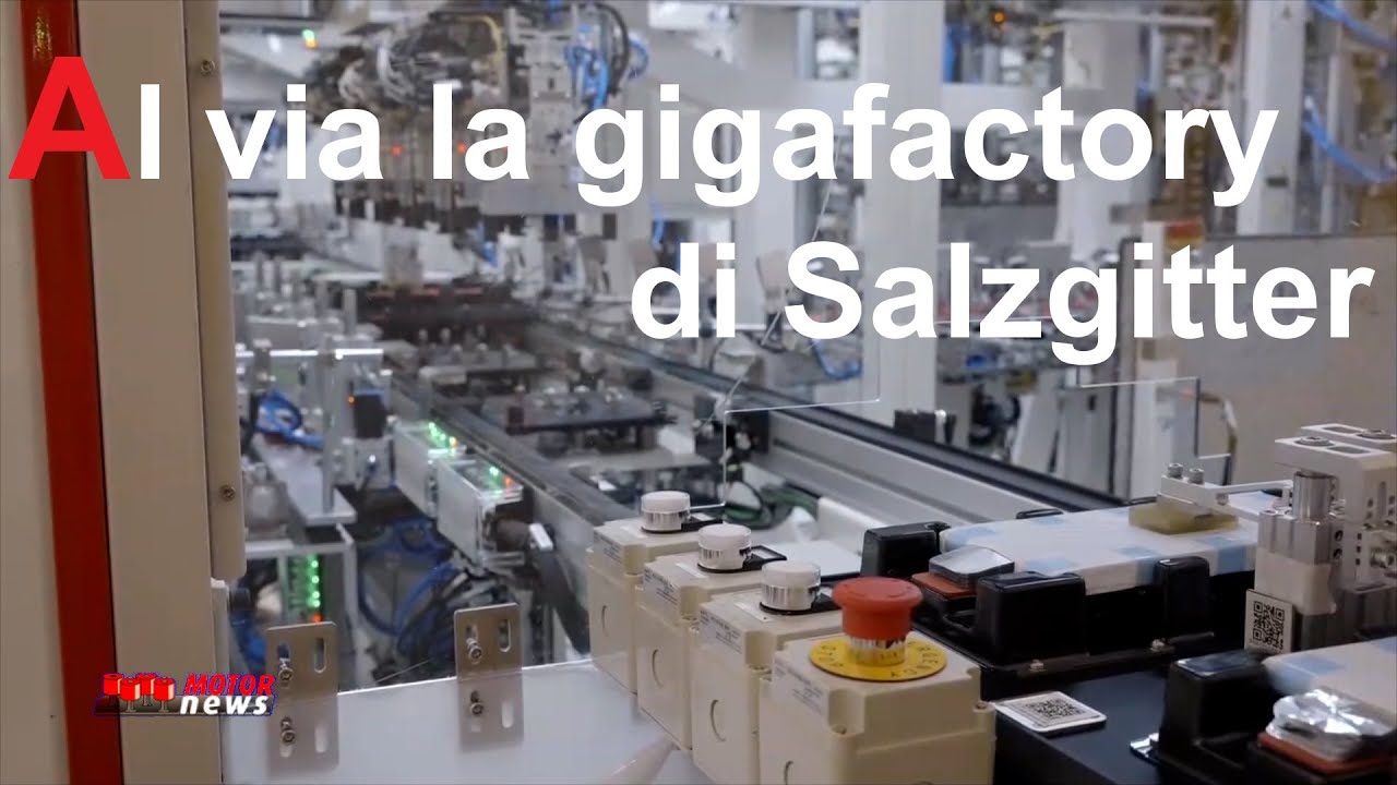 Al via la produzione europea di celle batteria PowerCo nella gigafactory di Salzgitter