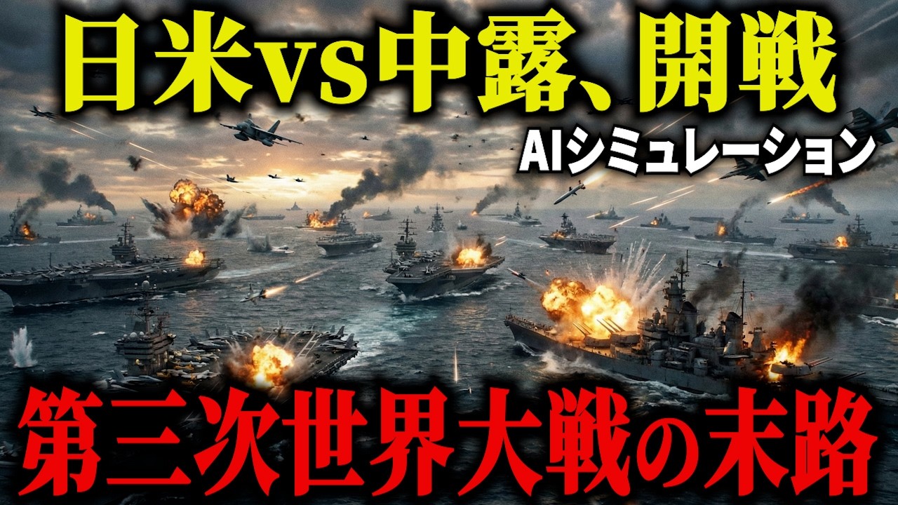 もしも第三次世界大戦が勃発したら…72時間で世界崩壊の危機→日本の『統合システム大和』が起動した結果、戦況が一変しヤバすぎる結末に【AIシミュレーション】