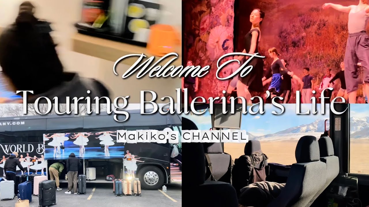 Vlog vol.12 A day of a touring ballerina🩰🇺🇸 | International Women’s Day, Full Day Behind the Scenes