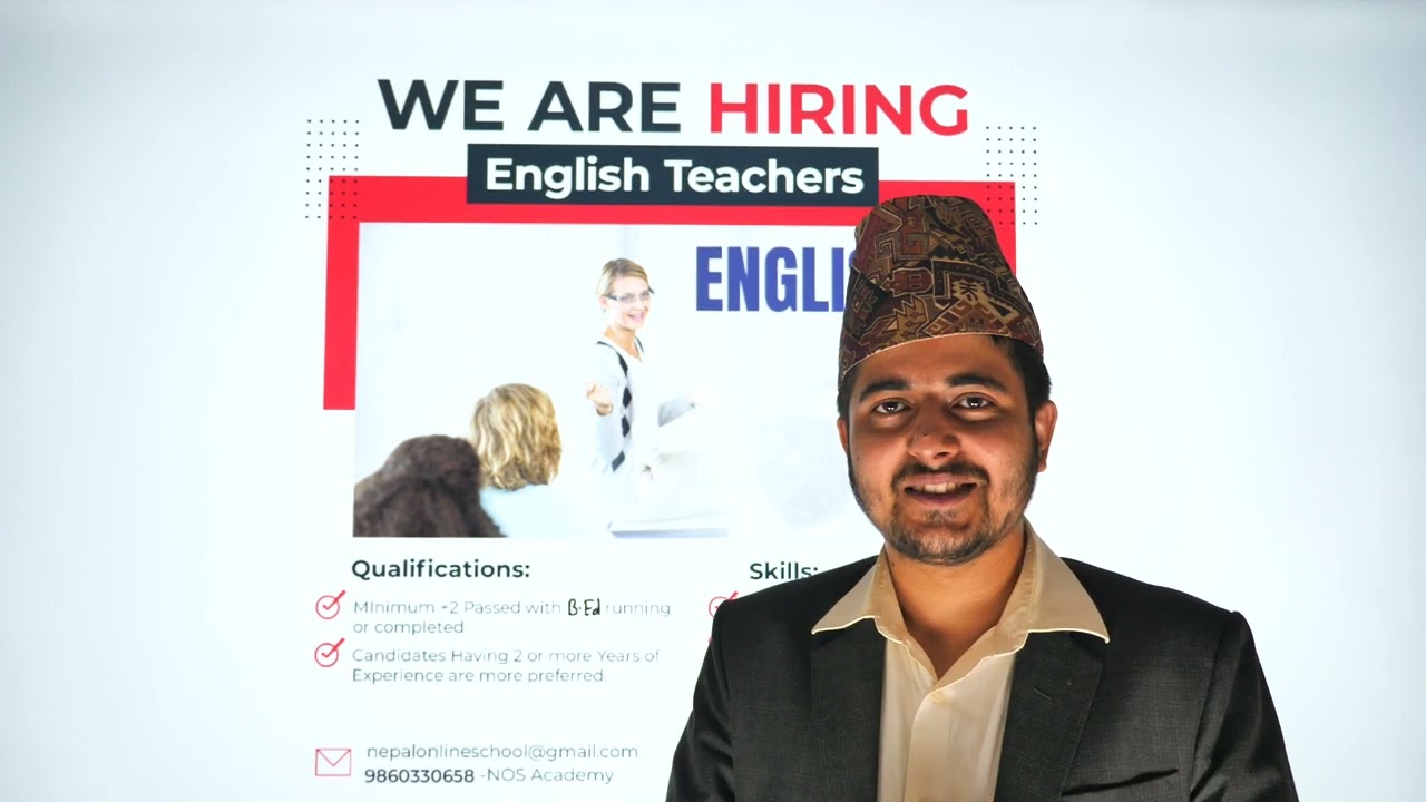We Are Hiring Teachers for Online Classes || Work from Home in Nepal || Online Teaching Jobs 2024