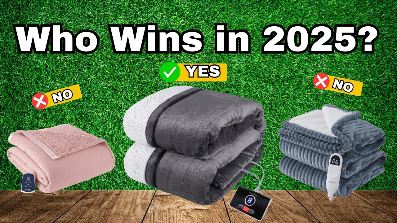 Best Electric Heated Blankets 2025 - The Only 6 You Should Consider Today