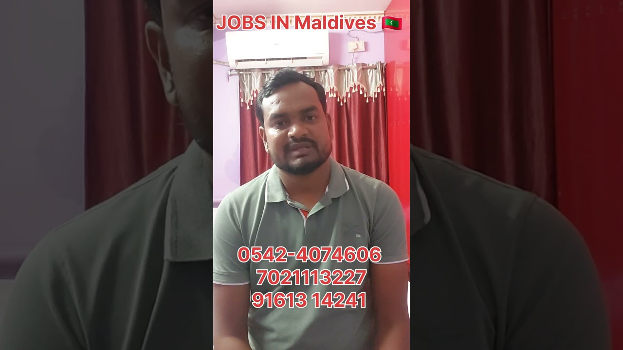 Jobs in Maldives 🇲🇻 | Mason | commi ||| #gulfjobs #hoteljobs #workpermitvisa #jobsingulf