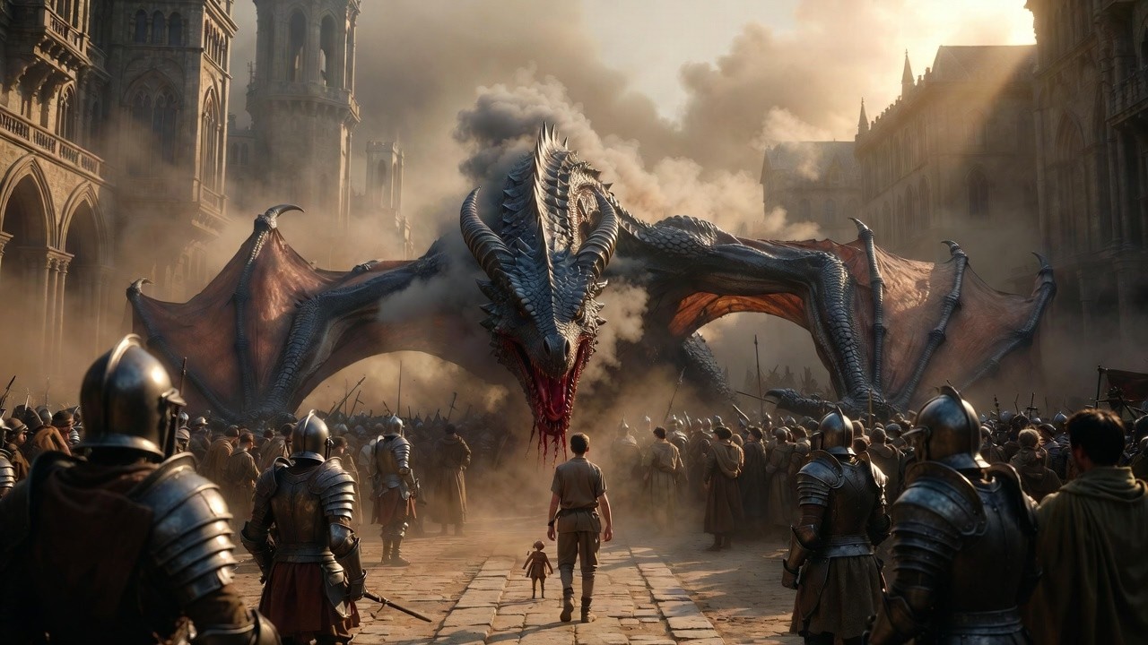 The Dying Dragon Sought the Only Human Who Knew His Name —A Quiet Toy Maker | Sci-Fi Stories Today
