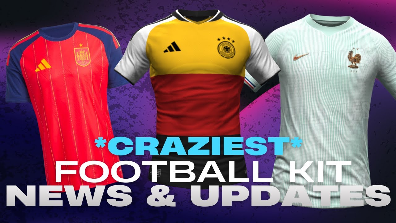 WORLD FOOTBALL LATEST KIT LEAKS AND UPDATES (World Cup, Premier League)