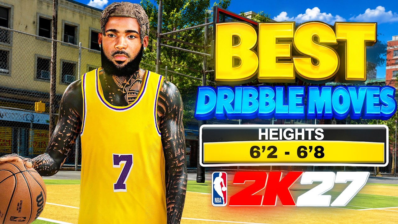 ЛУЧШИЕ ДРИБЛИНГ-МУВЫ В NBA 2K27! САМЫЕ БЫСТРЫЕ финты, чтобы ВСЕГДА ВЫХОДИТЬ НА БРОСОК!