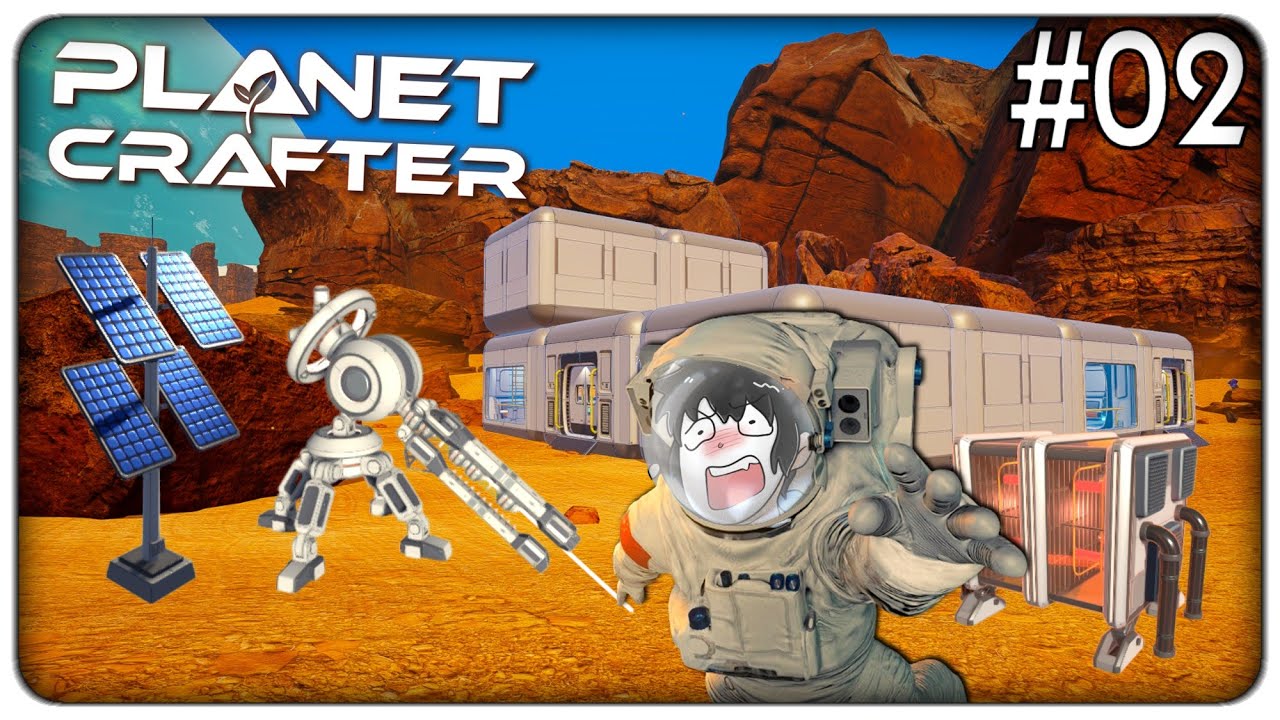 SBLOCCHIAMO NUOVE TECNOLOGIE, ESPLORIAMO RELITTI E IL CIELO DIVENTA BLU | Planet Crafter - ep.02