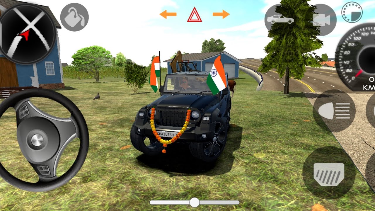 New Modified Mahindra Thar 4x4 off-roading Android || Adi walla game videos 👿 📹 ♥️ 