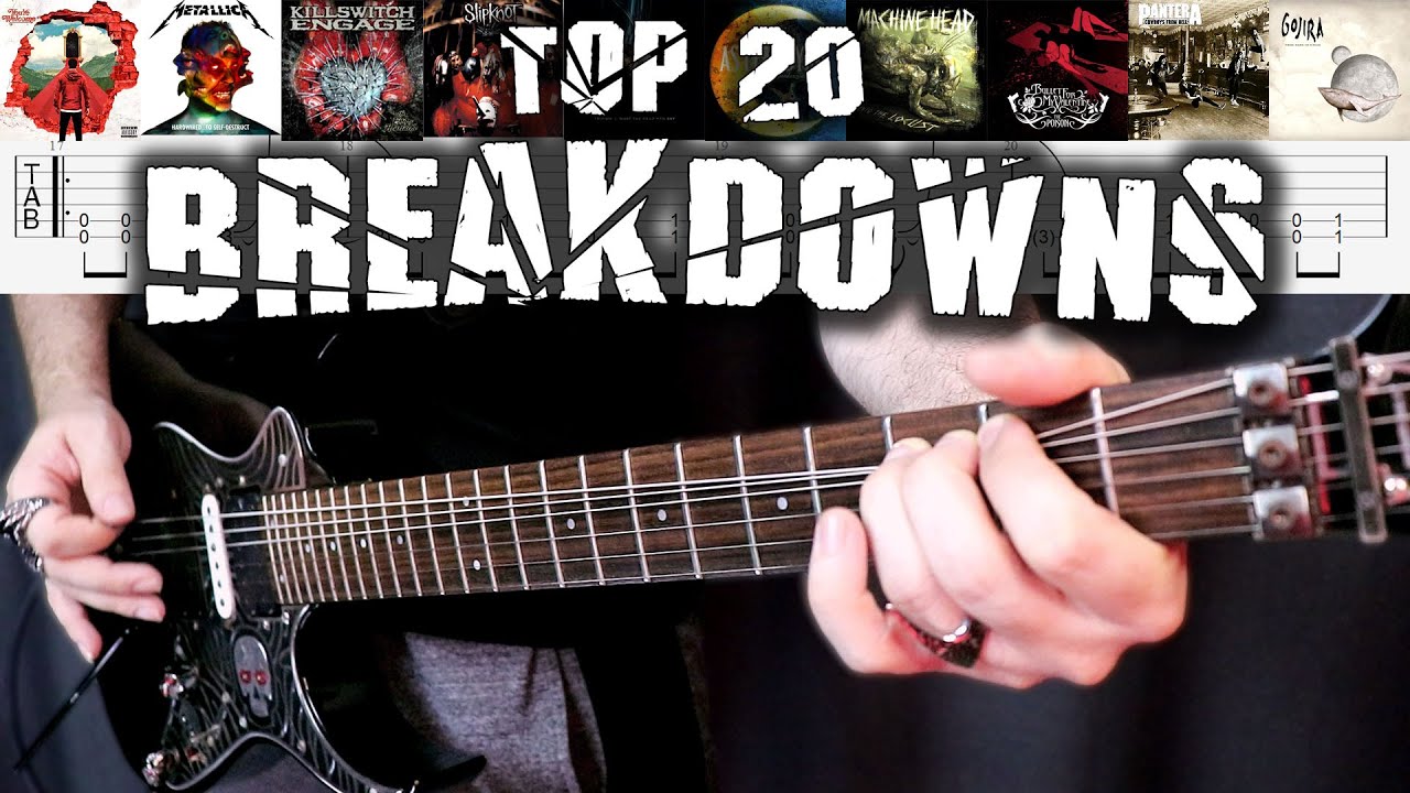 TOP 20 METAL BREAKDOWNS | WITH TABS