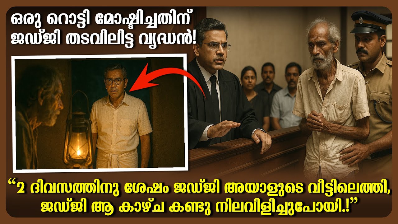 റൊട്ടി മോഷ്ടിച്ച വൃദ്ധനെ ജഡ്ജി തടവിലിട്ടു. രണ്ടു ദിവസത്തിനു ശേഷം ജഡ്ജി കണ്ട കാഴ്ച ഞെട്ടി!