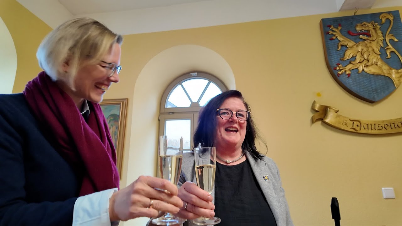 Sanierung des Schiefen Turms abgeschlossen: Dausenau sichert eines der schrägsten Bauwerke der Welt