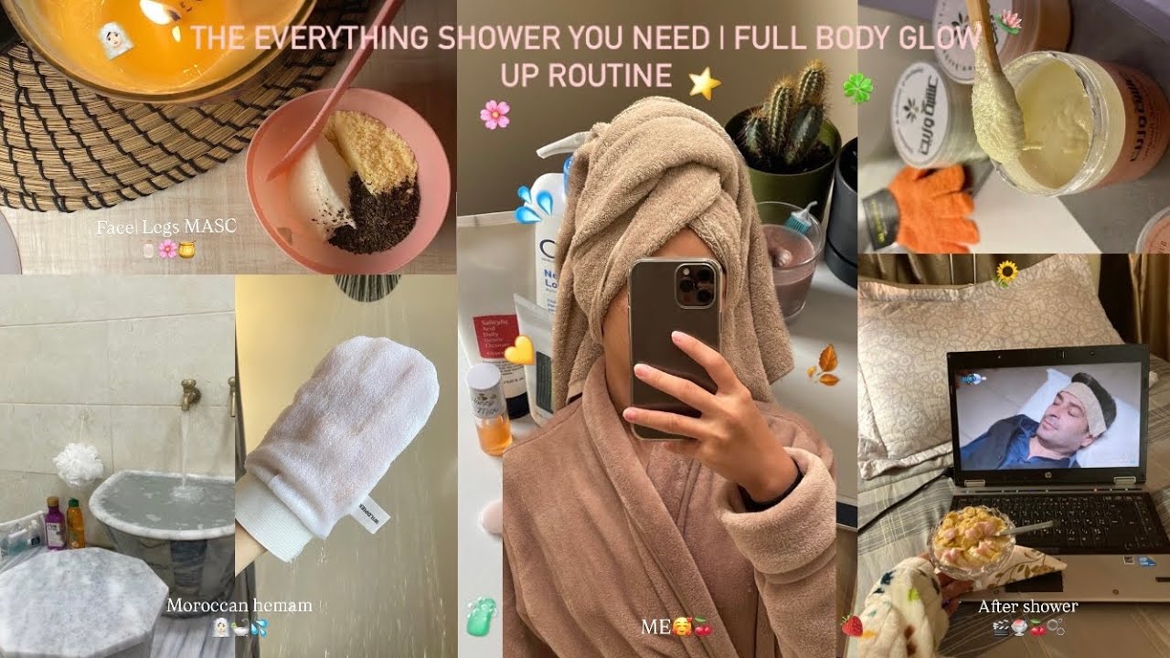 ‎روتيني الأسبوعي للعناية بشعري و بشرتي🧖🏻‍♀️🌸| Weekly Pamper Routine🛀Hair & Skin Glow Up⭐️💛