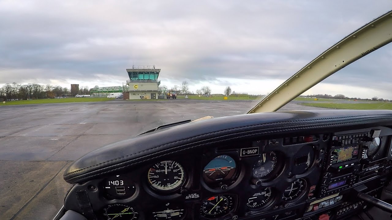 VFR Flight Vlog - Blackpool To Leeds East (Church Fenton) | ATC Audio