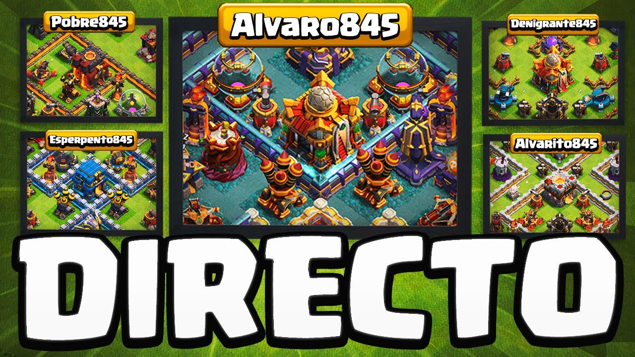 FESTIVAL DEL DRAGÓN en mi 5 CUENTAS a la VEZ 🔥 Alvaro845 - Clash of Clans