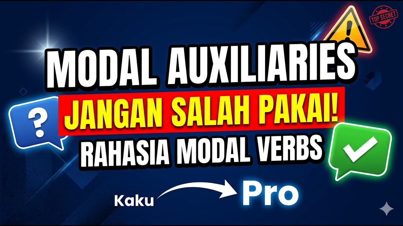 Modal Auxiliaries #BelajarBahasaInggris Eps. 13