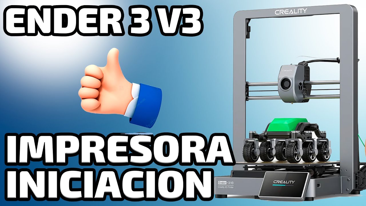 Creality Ender 3 V3, una buena impresora de iniciación