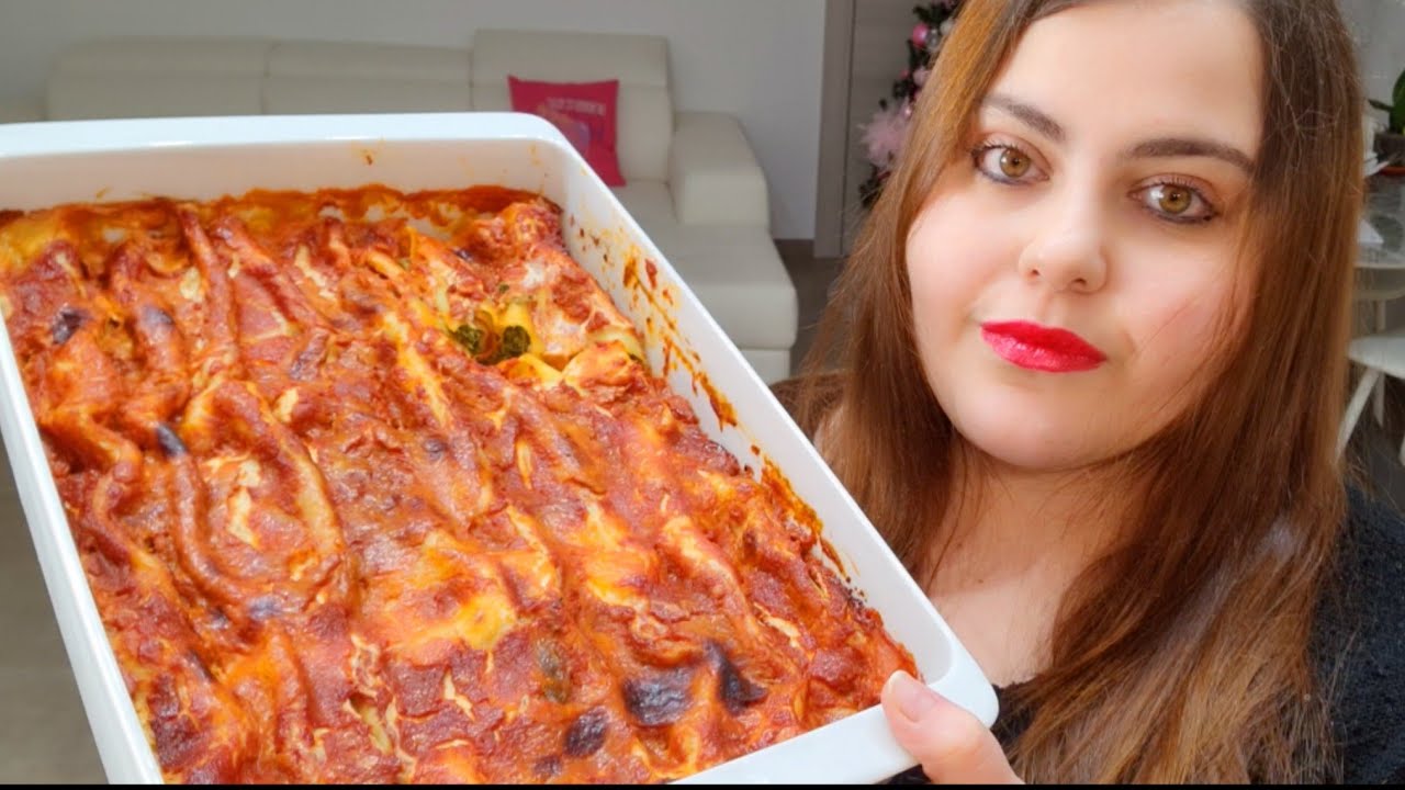CANNELLONI RIPIENI AL FORNO IN POCHI MINUTI RICETTA  FACILE | BAKED PASTA italian easy recipe