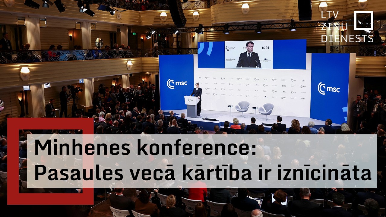 Sākusies ietekmīgā Minhenes drošības konference
