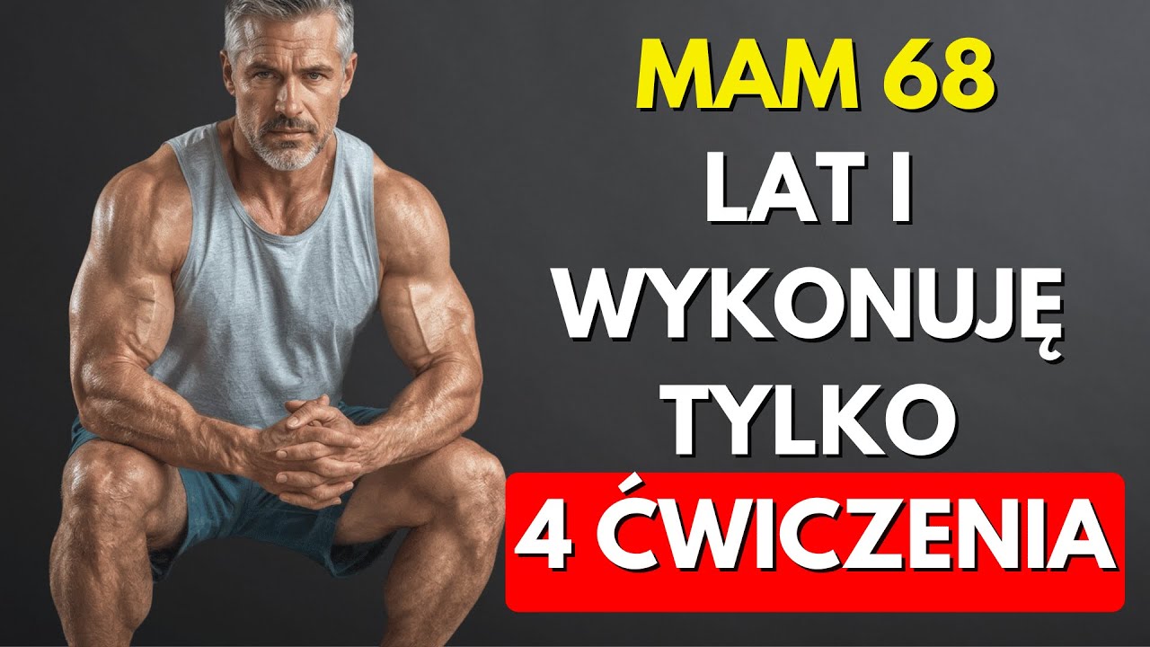 Jedyne 4 ćwiczenia, których potrzebujesz, aby pozostać silnym i w formie po 50