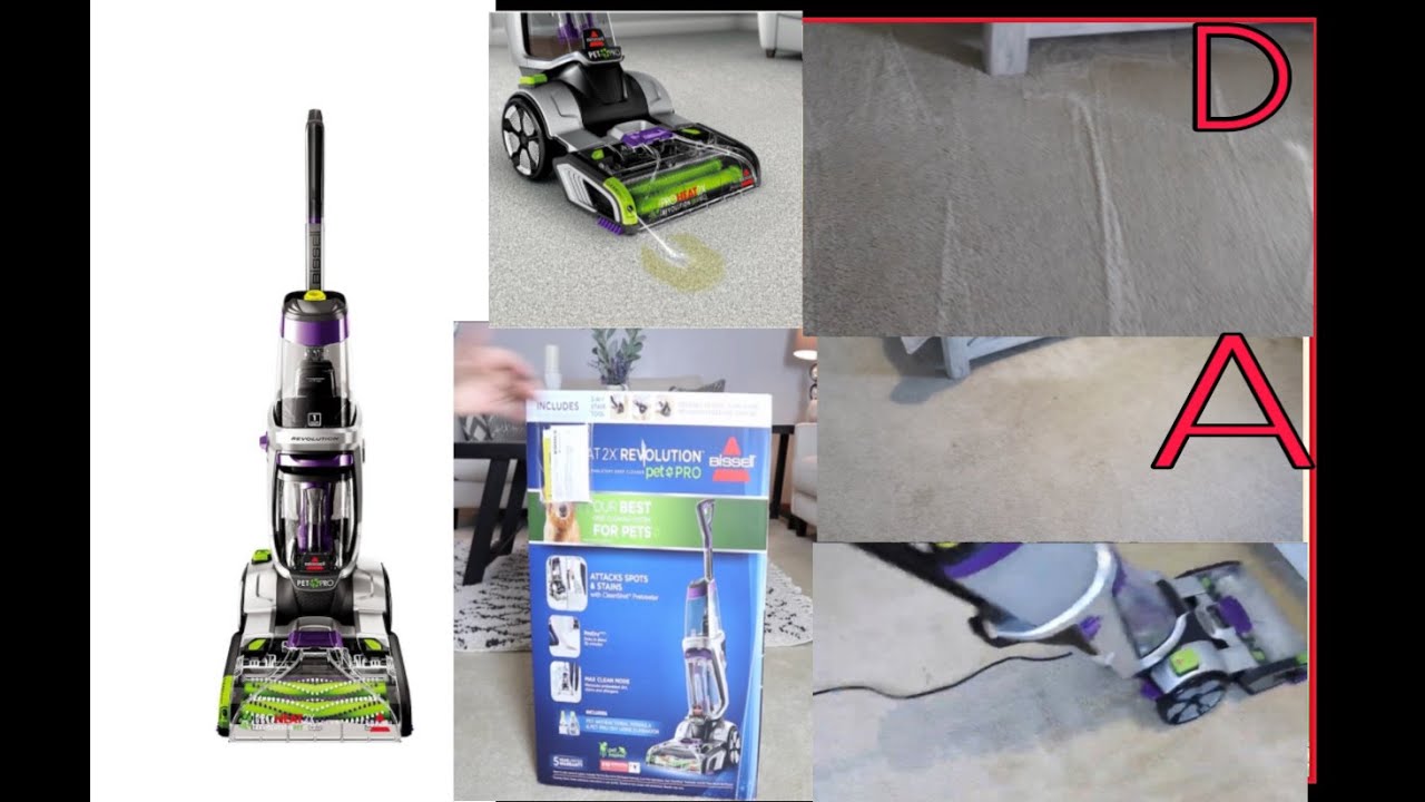 RESENA EN ESPANOL DE LA BISSELL ProHeat 2X Revolutions pet pro carpet cleaner (1986)