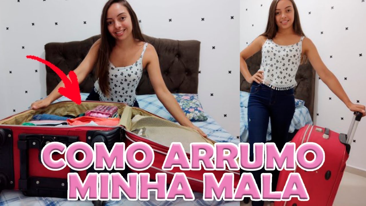 DICAS PARA ARRUMAR A SUA MALA DE VIAGEM - Por Thaynara Leite