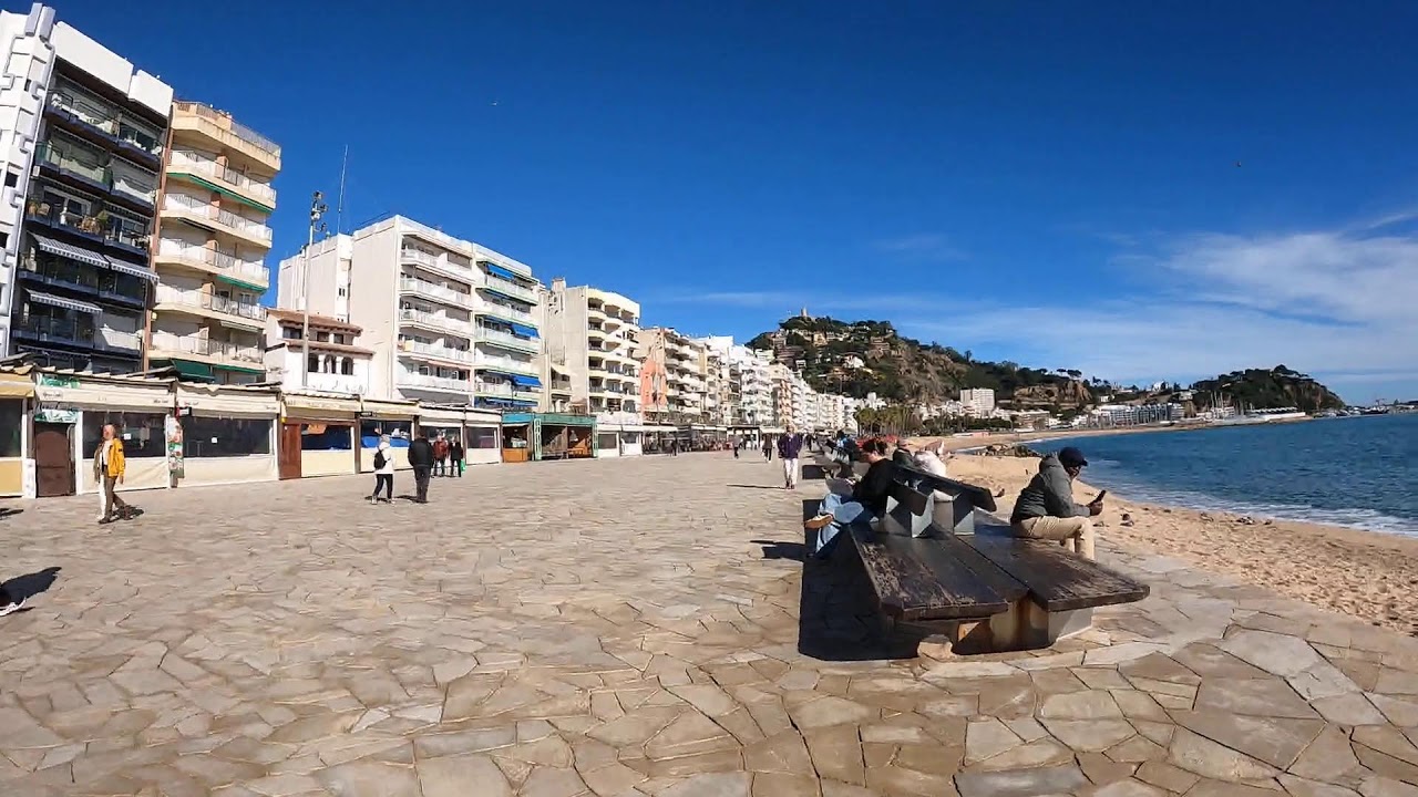 January 30 | Blanes, Costa Brava — sunny seaside live stream