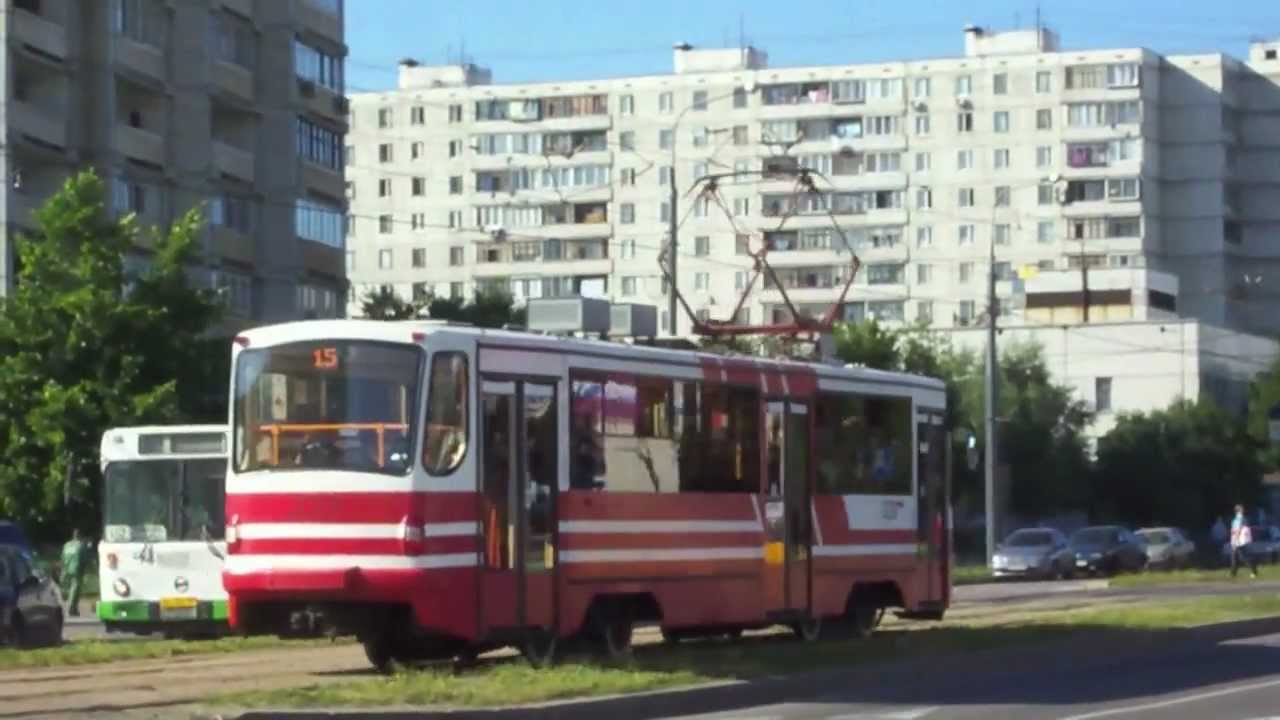 Trams of North West Moscow (tatras and other models)