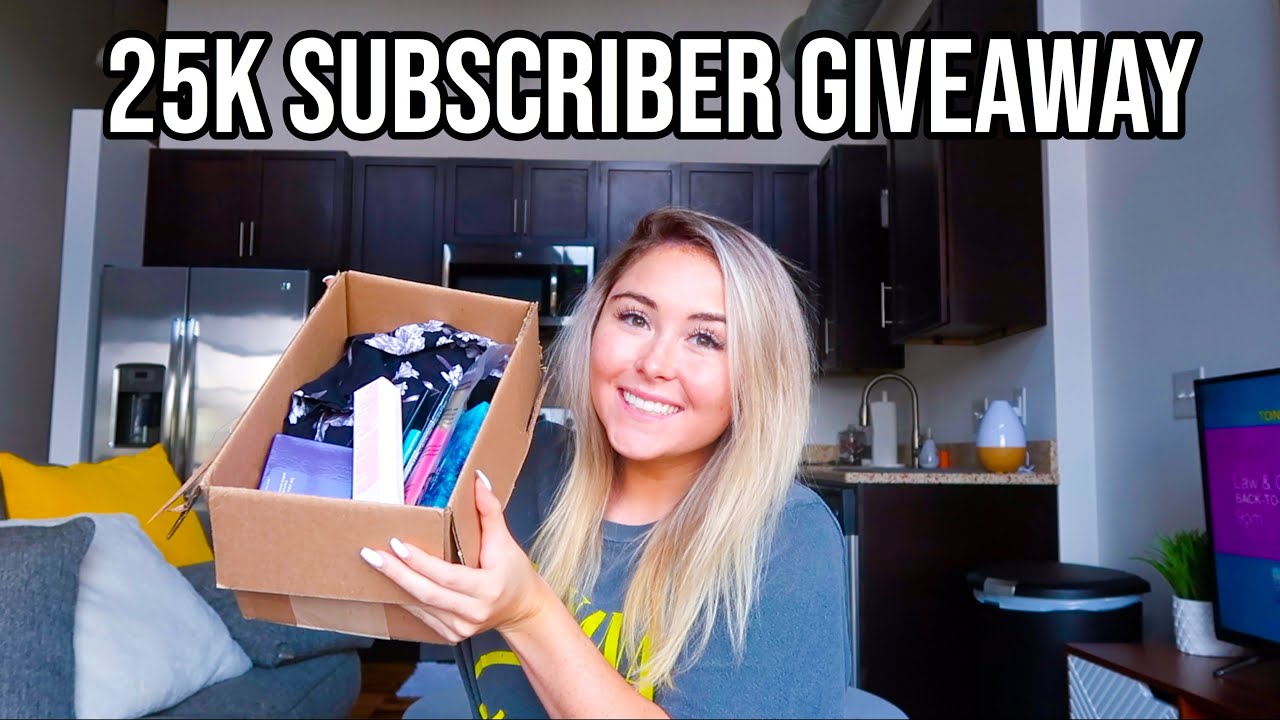 HUGE 25K SUBSCRIBER GIVEAWAY 2019 (U.S. & INTERNATIONAL) *closed*