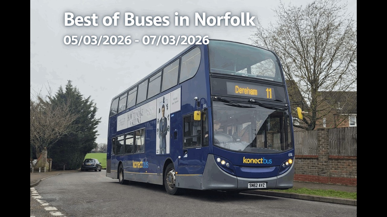 Best of Buses in Norfolk | 05/03/2026 – 07/03/2026