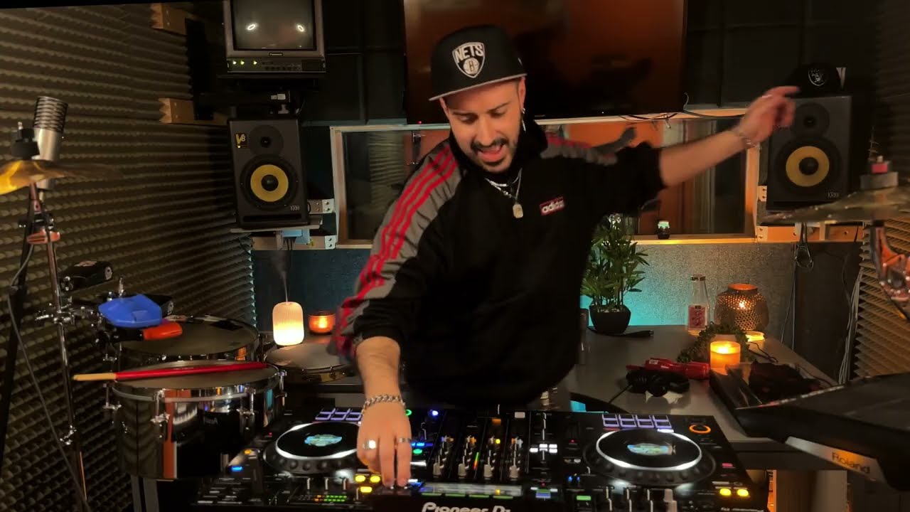 22-Minute High-Energy Afro Baile, Miami Bass & Jersey Club DJ Set | Percussion Performance