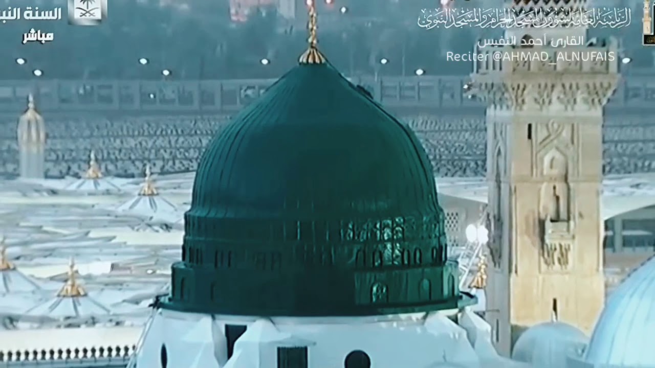 أمن يجيب المضطر إذا دعاه | تلاوة إيمانية بديعة مع أمطار المدينة المنورة - القارئ أحمد النفيس