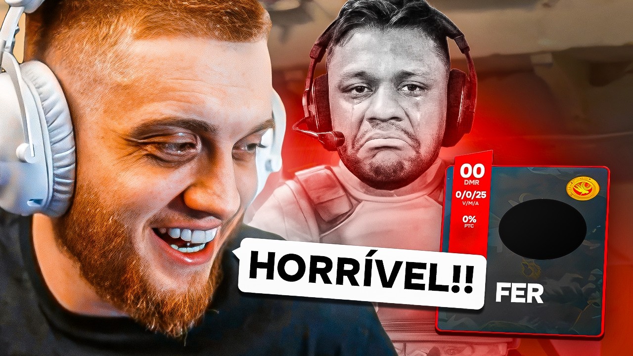 ESSE JOGO FOI DURO PARA O FER... (BATEU O RECORDE)😂