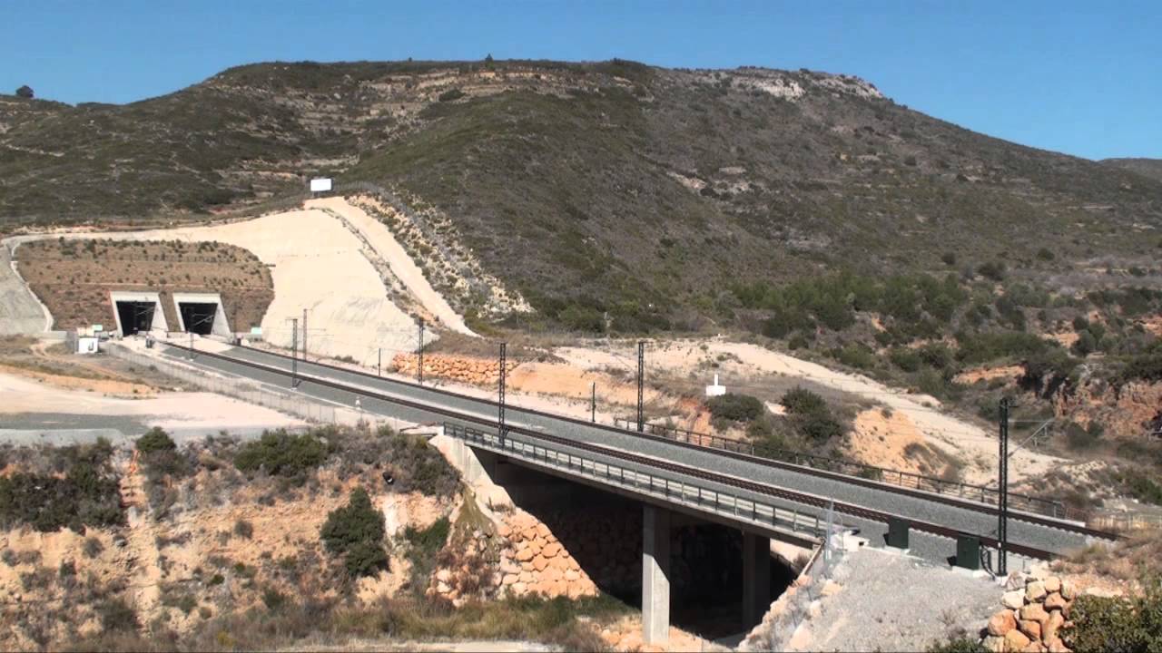 Renfe AVE Túnel La Cabrera Buñol