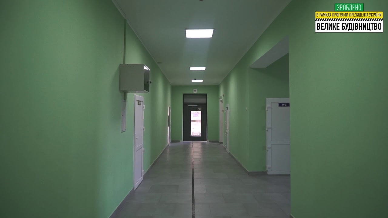 смт Луків. Побудували нові навчальні приміщення школи.