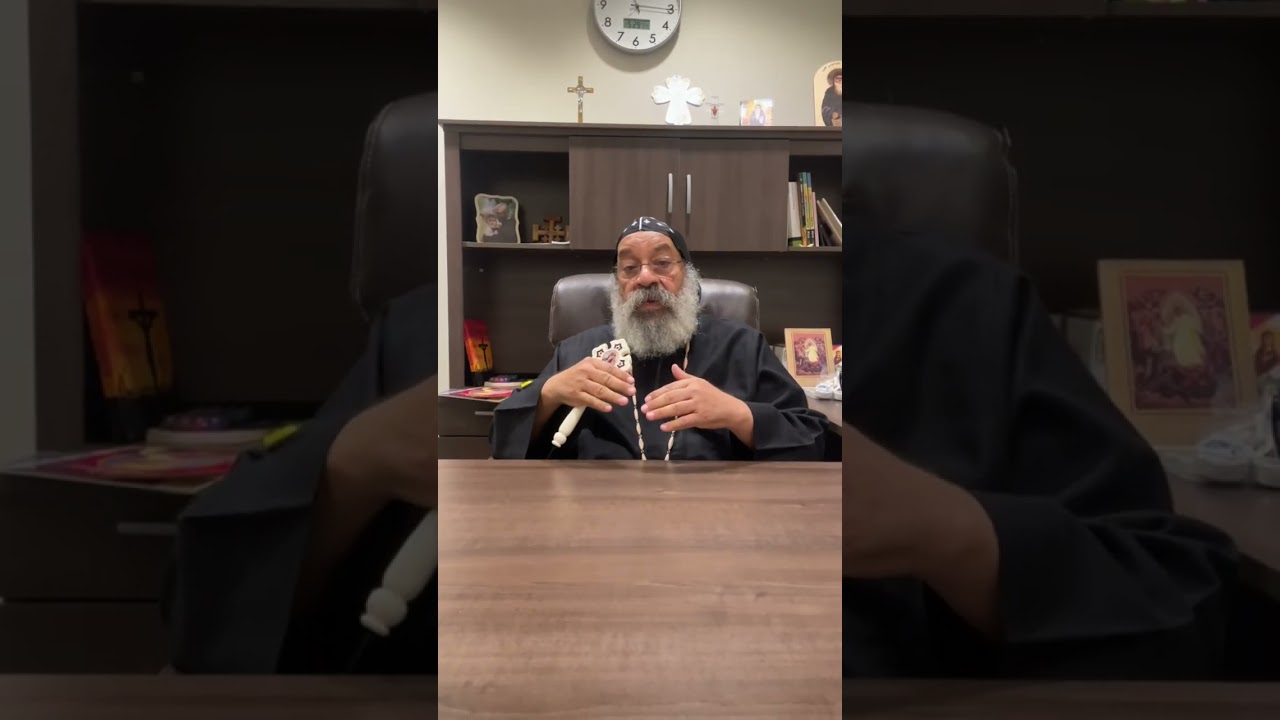 كلمة خاصة لنيافة الأنبا رافائيل # الأسقف العام لكنائس وسط القاهرة مباركة لجروب ثمار الحب