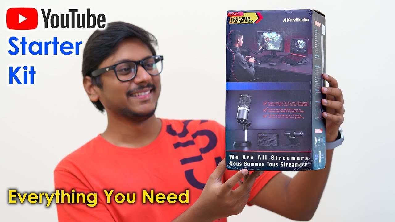 The Perfect Starter Kit for Youtube...🔥