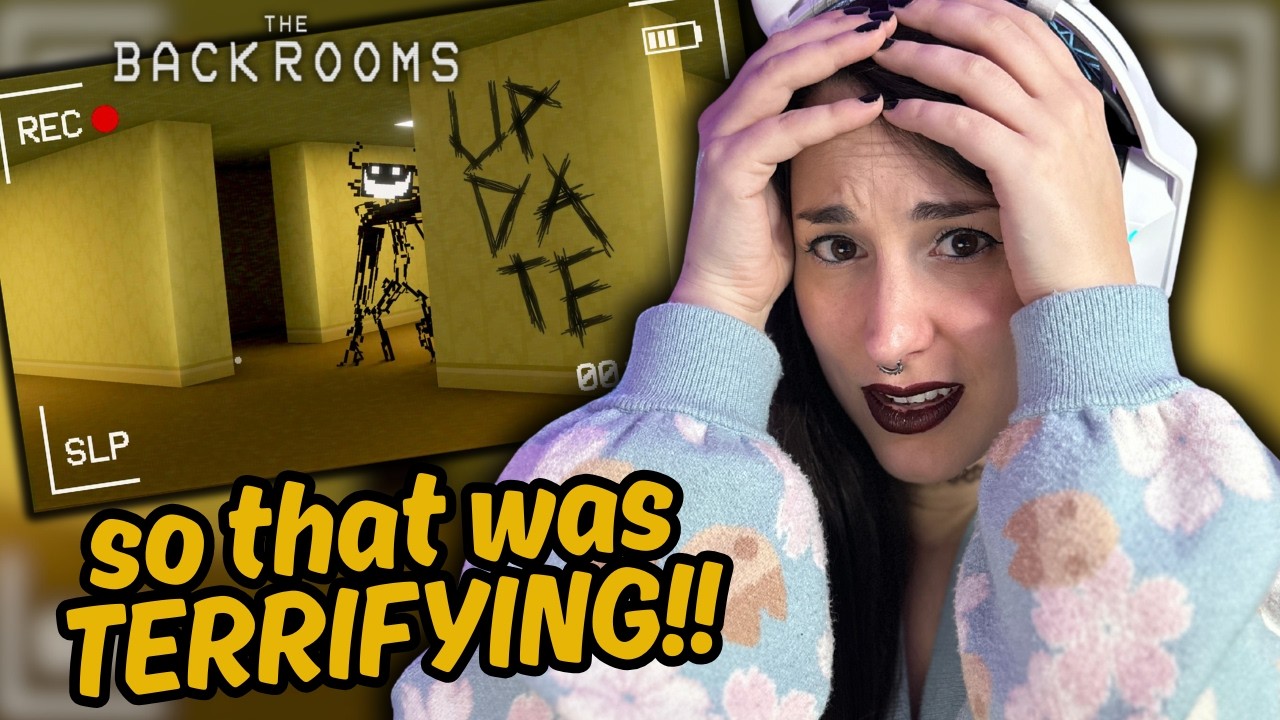 SO THIS IS ACTUALLY TERRIFYING... | The Backrooms (Found Footage) | FIRST TIME REACTION | PT 1