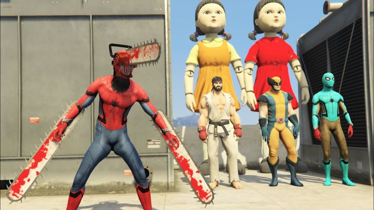 Spider-Man vs Minion in GTA 5 | Nonstop Extreme Ragdoll Fight Gameplay