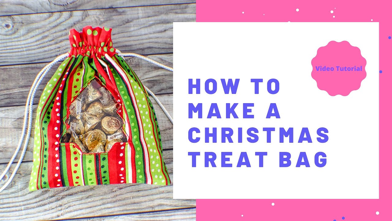 Make Your Own Christmas Treat Bags This Season