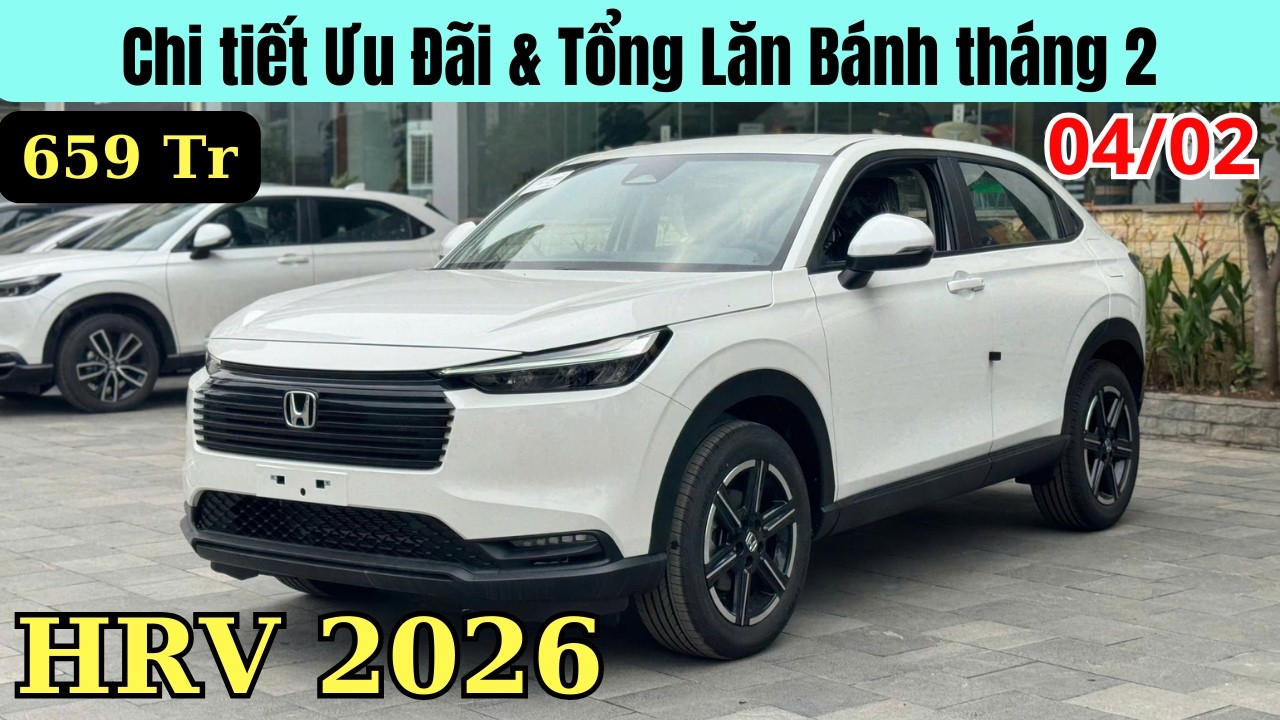 ✅Chi tiết Khuyến Mại & Lăn Bánh Honda HRV 2026 | Tầm giá vẫn cạnh tranh ngon so XForce, Yaris, Creta