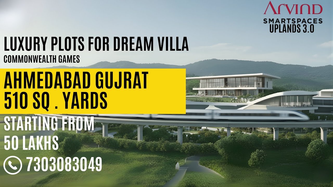 Arvind Uplands 3.0 | Luxury Living with Golf course & premium amenities |500 Sq Yd for 50 Lakhs ++