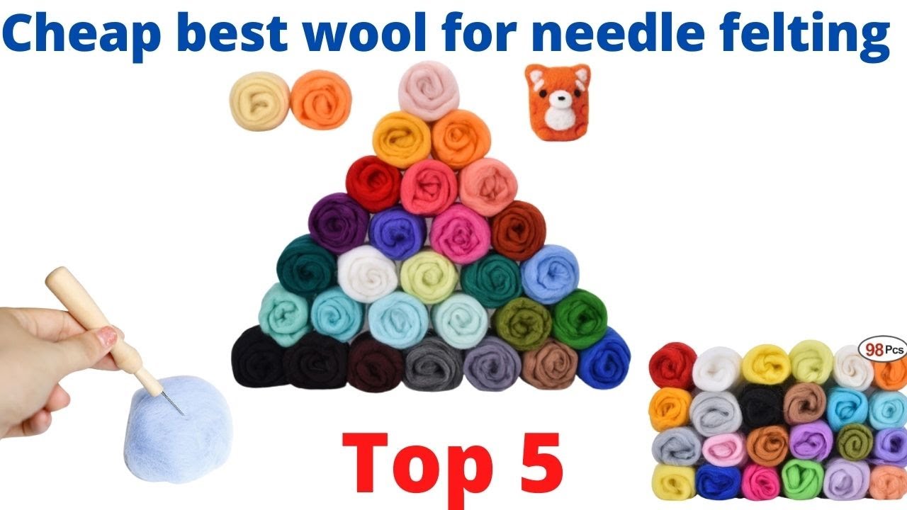 Top 5 Cheap best wool for needle felting beginners { buying guide }