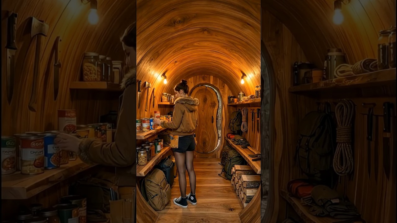 POV: Snow Forest Shelter &ndash; What Happens After the Door Closes? ❄️🚪