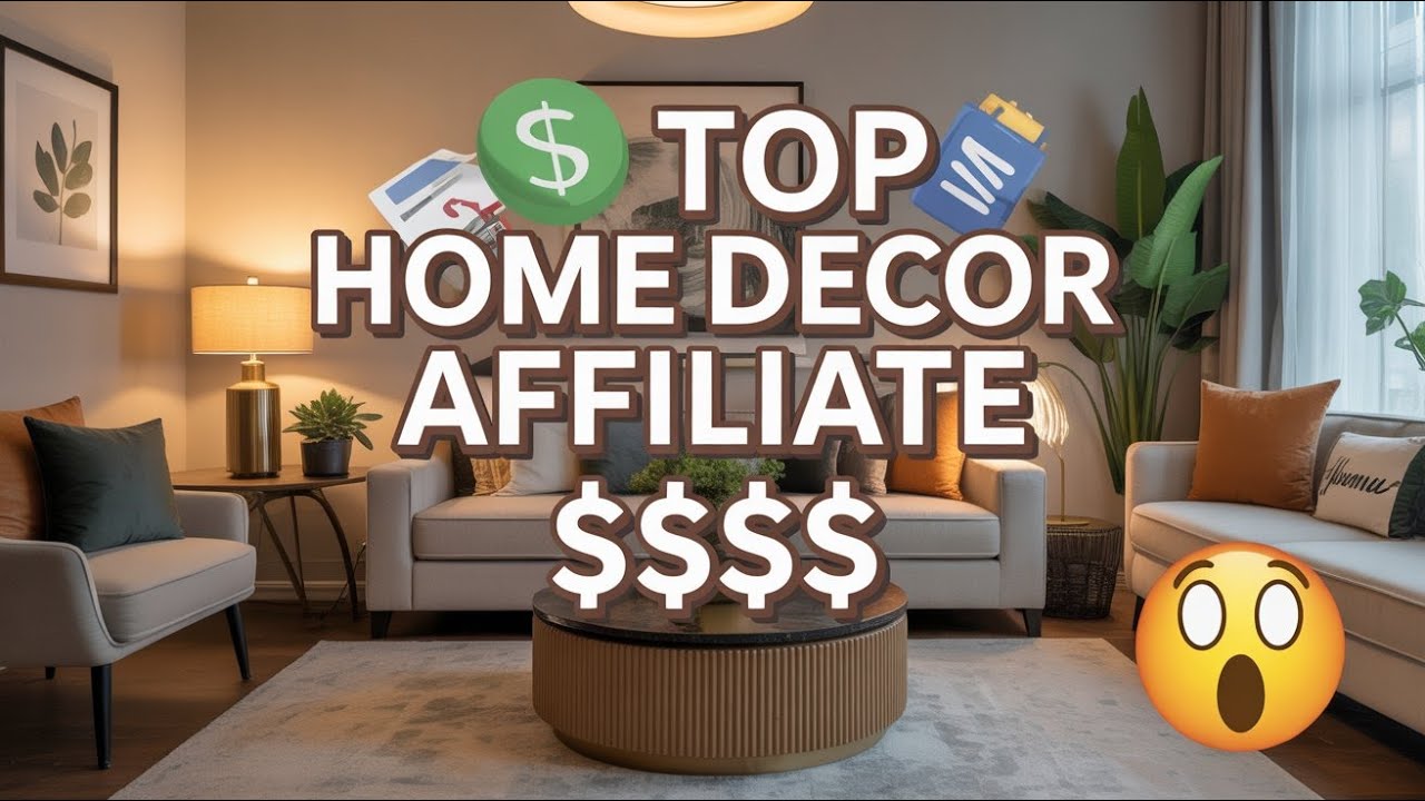 Best Affiliate Programs for Home Decor in 2025