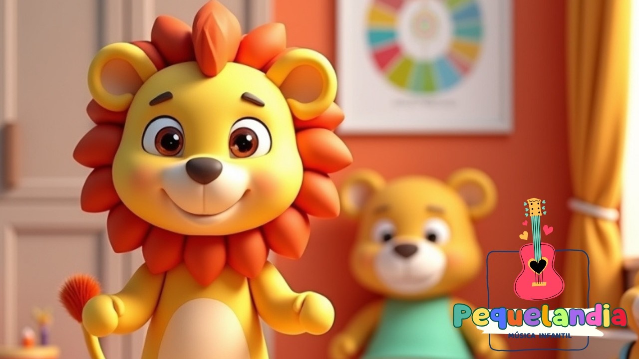 🛏️ Leo juega en casa – Canción de música infantil con juguetes y amor