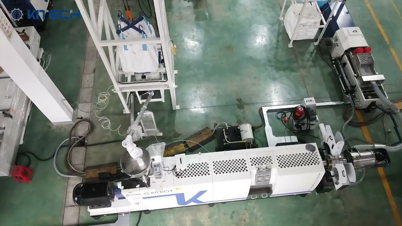 Transform Post-Industrial Waste into Premium Pellets with KITECH's Plastic Pelletizing Machine!